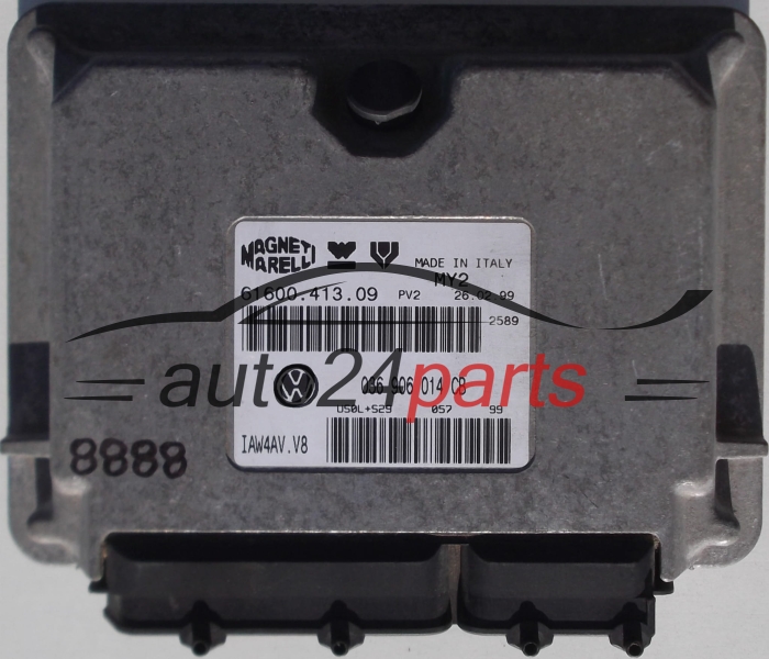 CENTRALINA DO MOTORE VW VOLKSWAGEN LUPO 1.4, 036 906 014 CB, 036906014CB, 61600.413.09, 6160041309, IAW4AV.V8, IAW4AVV8