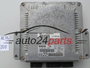 KOMPUTER STEROWNIK SILNIKA CITROEN C5 2.0 HDI BOSCH 0 281 011 340, 0281011340, 96 523 860 80, 9652386080 -  203, 224