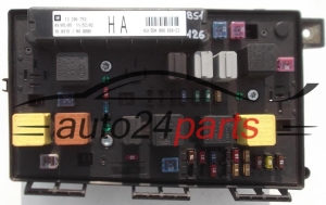 CAJA ELECTRICA DE FUSIBLES Y RELES OPEL GM 13 206 753 HA HELLA 5DK 008 668-23