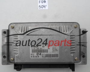 PEUGEOT 206 1.6 BOSCH 0261206032, 0 261 206 032, 9633234280, 96 332 342 80, MP7.2 04