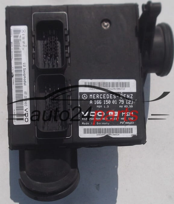 CALCULATEUR MOTEUR MERCEDES W168 VDO 412.250/004/003, 412250004003, A 166 150 01 79 (2), A1661500179 
