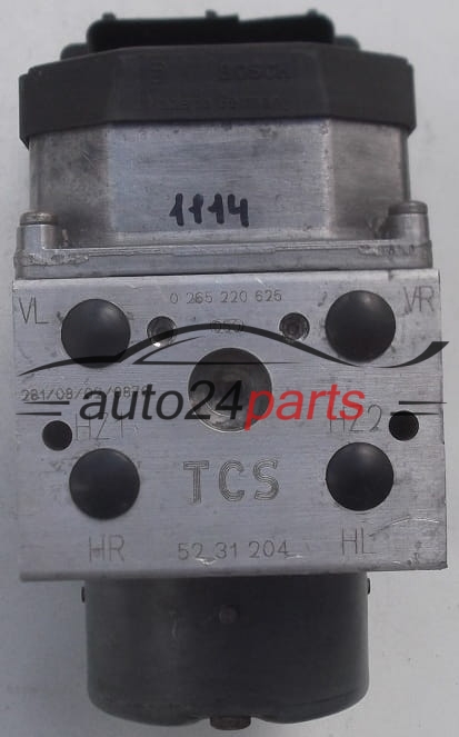 BOSCH 0 265 220 625, 0265220625, 52 31 204, 5231204, 0 273 004 578