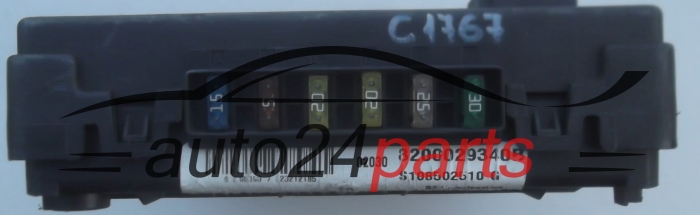Centralina de comando do sistema Comfort RENAULT MEGANE SCENIC 8200029340B, S108502510 G, S108502510G 