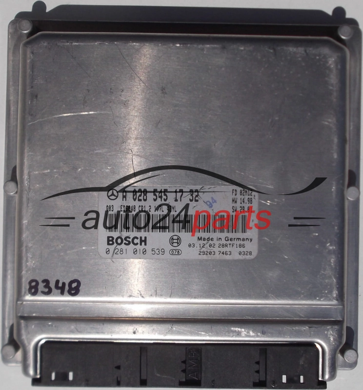 KOMPUTER STEROWNIK SILNIKA MERCEDES VANEO 1.7 170 CDI BOSCH 0281010539
