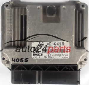 CENTRALINA DO MOTORE VW VOLKSWAGEN GOLF 1.9 TDI 03G906021FD, 03G 906 021 FD, BOSCH 0 281 013 089, 0281013089, DIESEL EDC16U34