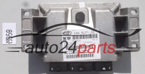 KOMPUTER STEROWNIK SILNIKA PEUGEOT 307 IAW6LP1.02, IAW6LP102, 16638064, 9650602680 - 12974, 19358, 19359