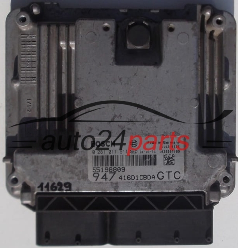 ECU Engine Controller ALFA ROMEO 1.9 JTD BOSCH  0281011511  55198809