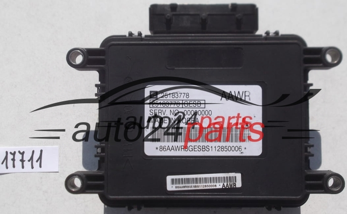 CALCULATEUR MOTEUR CHEVROLET SPARK GM 25183778 GESB, AAWR