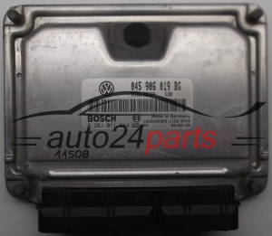 KOMPUTER STEROWNIK SILNIKA SEAT IBIZA 1.4 TDI AMF 045906019BG, BOSCH 0281011244, 1039S02899