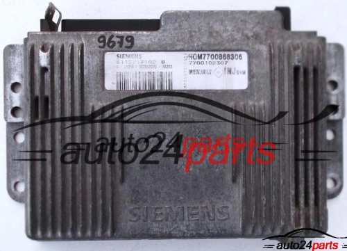 KOMPUTER STEROWNIK SILNIKA RENAULT MEGANE 2.0, SIEMENS S113717102B, HOM7700868306