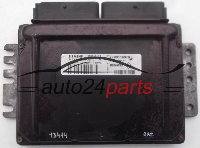 CENTRALINA MOTORE RENAULT MEGANE SCENIC 1.6 SIEMENS SIRIUS 32 S110030030 A, S110030030A, 7700114970, 7700110471