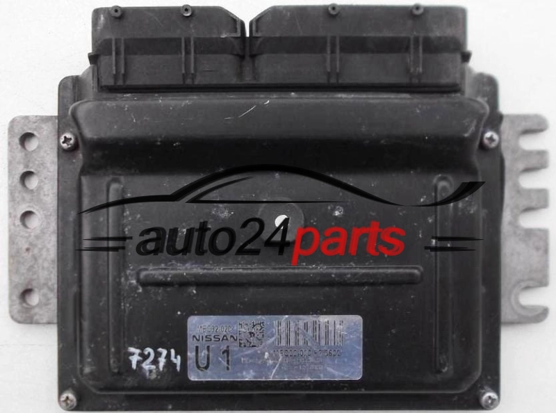  CALCULATEUR MOTEUR NISSAN MICRA K12 1.0 MEC32-020 U1 E3 3410 MEC32020