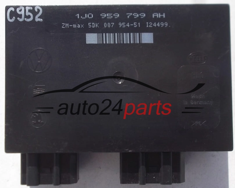 KOMFORTSTEUERGERÄT  SKODA SEAT VW HELLA 5DK 007 954-51,  1J0 959 799 AH
