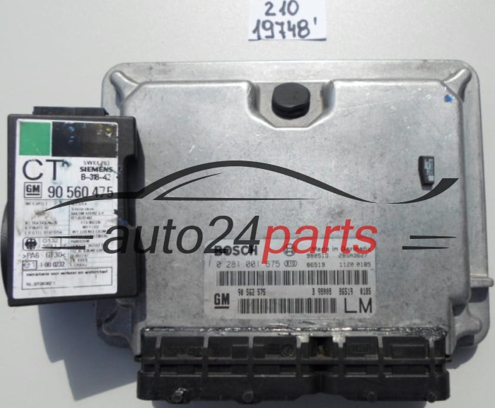 KOMPUTER STEROWNIK SILNIKA OPEL ASTRA VECTRA ZAFIRA 2.0 DTL BOSCH 0 281 001 675