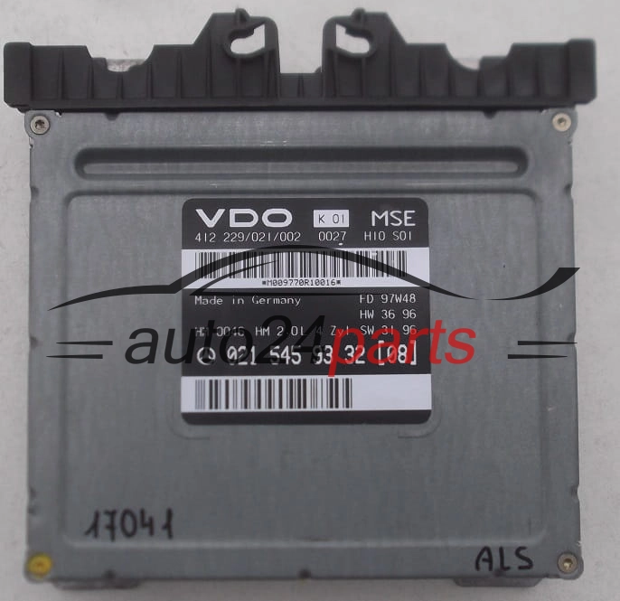 CALCULATEUR MOTEUR MERCEDES W202 W210 2.0 L VDO 412 229/021/002