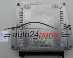 KOMPUTER STEROWNIK SILNIKA PEUGEOT 307 2.0 HDI BOSCH 0 281 010 747, 0281010747, 96 435 248 80, 9643524880 EDC15C2 94 - 171, 191, 201, 7415