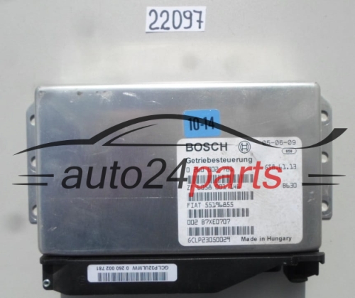 STEROWNIK SKRZYNI AUTOMATYCZNEJ FIAT DUCATO 2.8 JTD BOSCH 0 260 002 781, 0260002781, 55196855 