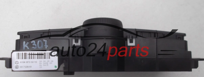 PANEL OGRZEWANIA STEROWNIK NAWIEWU REGULATOR MERCEDES ML W164 A 164 870 50 10