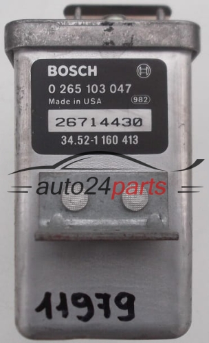 ABS STEUERGERAT BMW 525 TDS BOSCH 0 265 103 047, 0265103047, 26714430, 34.52-1 160 413, 34521160413