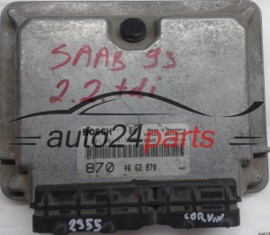 CENTRALINA DO MOTORE SAAB 9-3 2.2 TDI BOSCH 0281001617, 0 281 001 617, 46 62 870 4662870