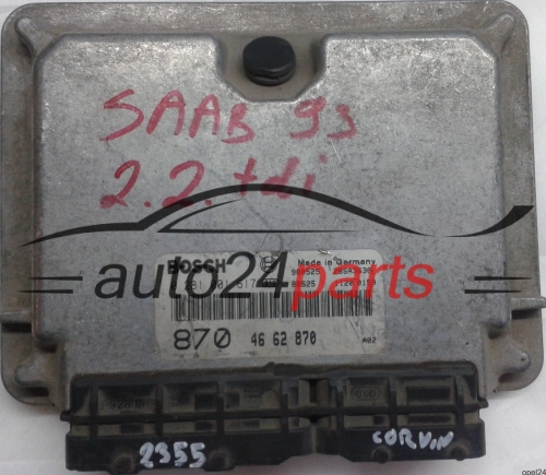 CENTRALINA DO MOTORE SAAB 9-3 2.2 TDI BOSCH 0281001617, 4662870
