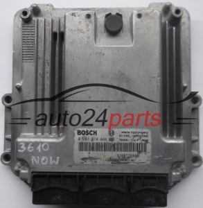 KOMPUTER STEROWNIK SILNIKA RENAULT LAGUNA 2.0 DCI BOSCH 0 281 014 646, 0281014646, 8200726880, 8200905110 - 3610, 3611, 3612