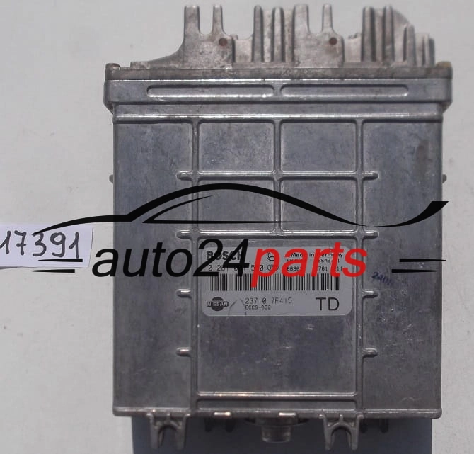 MOTORSTEUERGERÄT ECU STEUERGERAT NISSAN TERRANO 2.7 TDI BOSCH 0 281 001 550, 0281001550, 23710 7F415, 237107F415 TD