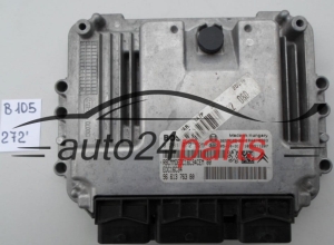 KOMPUTER STEROWNIK SILNIKA PEUGEOT 206 1.4 HDI BOSCH 0 281 012 525, 0281012525, 96 613 763 80, 9661376380, EDC16C34 - 10779, 272, 21101, 21110