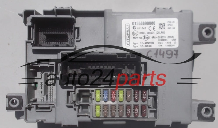 Scatola dei fusibili relè fusibile scatola  CITROEN FIAT Delphi 28330965, 01368890080
