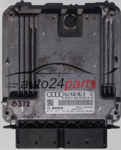 AUDI Q7 3.0 TDI, BOSCH 0 281 017 732, BOSCH 0281017732, 4L1 910 401 Q, 4L1910401Q, EDC17CP44