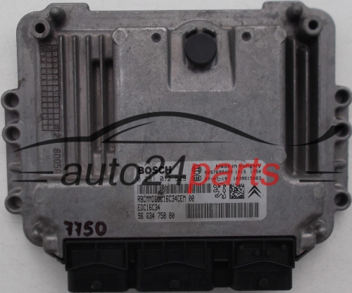 ECU ENGINE CONTROLLER CITROEN C3, PEUGEOT 207 1.4 HDI