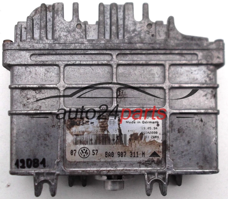 KOMPUTER STEROWNIK SILNIKA VOLKSWAGEN GOLF BOSCH 0 261 203 186/187,  8A0 907 311 M
