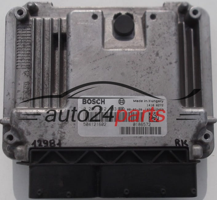 CENTRALINA DO MOTORE IVECO DAILY 3.0 HDI BOSCH 0281012193, 0 281 012 193, 504121602, 1039S12469