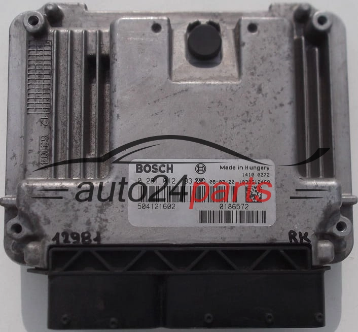 CENTRALINA DO MOTORE IVECO DAILY 3.0 HDI BOSCH 0281012193, 0 281 012 193, 504121602, 1039S12469