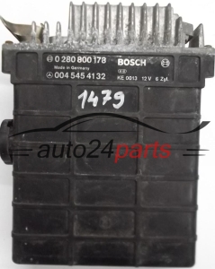 KOMPUTER STEROWNIK SILNIKA MERCEDES W124 W126 260 E 0045454132, 004 545 41 32, BOSCH 0280800178, 0 280 800 178