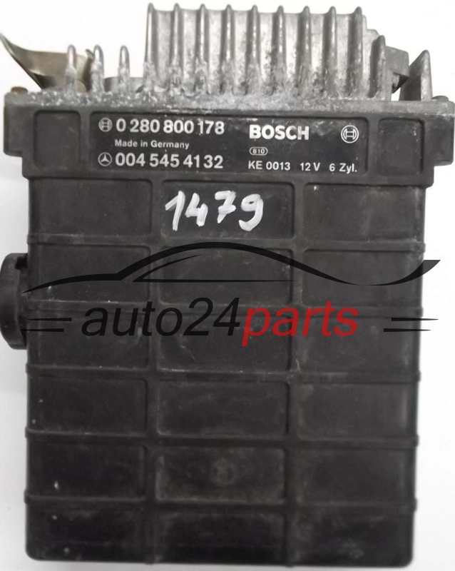 KOMPUTER STEROWNIK SILNIKA MERCEDES W124 W126 260 E 0045454132, 004 545 41 32, BOSCH 0280800178, 0 280 800 178