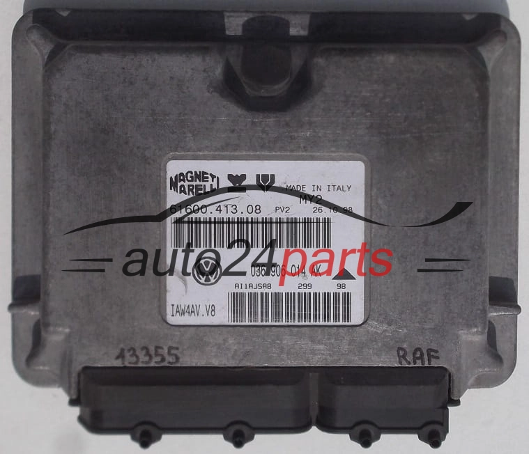 CENTRALINA DO MOTORE VW VOLKSWAGEN LUPO 1.4, 036 906 014 AK, 036906014AK, 61600.413.08, 6160041308, IAW 4AV.V8, IAW4AVV8