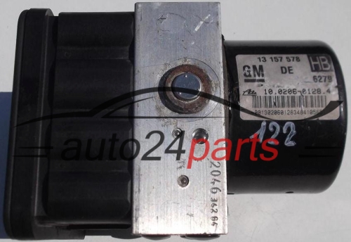 Aντλία ABS OPEL ASTRA H ZAFIRA B GM 13 157 578, 13157578, ATE 10.0206-0128.4, 10020601284, 10.0960-0518.3, 10096005183