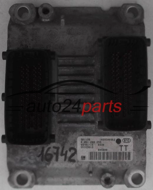 MOTORSTEUERGERÄT ECU STEUERGERAT OPEL MERIVA 1.4 Z14XEP