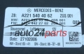 Commande de suspension MERCEDES W221 SIEMENS VDO A2C53190915, A 221 540 40 62