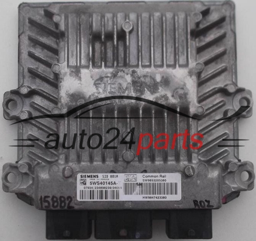 KOMPUTER STEROWNIK SILNIKA CITROEN PEUGEOT 2.2 HDI SIEMENS 5WS40145A-T