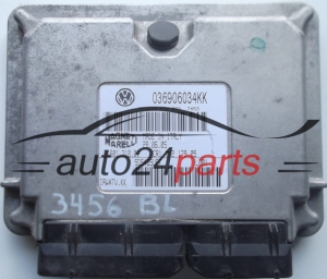 ECU CENTRALITA DE MOTOR SEAT IBIZA 1.4 036906034KK, 036 906 034 KK, IAW4TV.KK, IAW4TVKK, 61601.318.01, 6160131801, BENZIN 4TV 003 7453