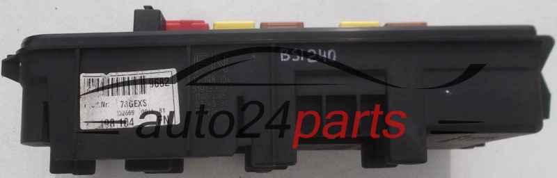 Ηλεκτρικό κιβώτιο θρυαλλίδων κουτί BSI OPEL VECTRA C SIGNUM GM 13 198 104 FN