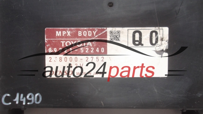 CENTRALITA DE CONFORT TOYOTA VERSO  89221-52240