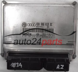 ECU CENTRALITA DE MOTOR AUDI A4 A6 VW VOLKSWAGEN PASSAT 2.8 V6 30V 4D0907551R, 4D0 907 551 R, BOSCH 0261204690, 0 261 204 690, BENZIN D02 26SA5165