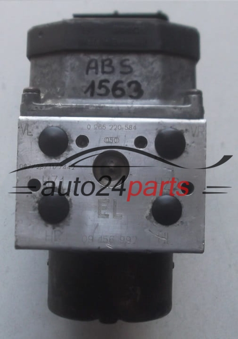 ABS CENTRALINA POMPA OPEL ASTRA BOSCH 0 265 220 584, 0265220584, 09 156 992 EL, 09156992EL, 09156992, 0 273 004 517, 0273004517
