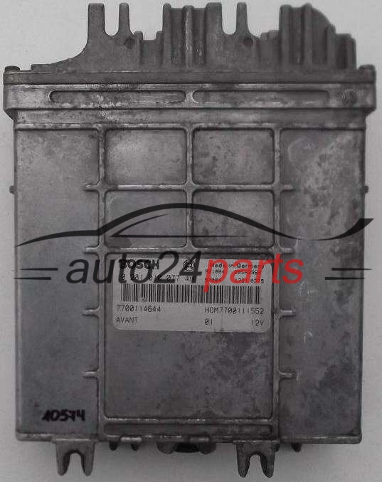 KOMPUTER STEROWNIK SILNIKA RENAULT SCENIC 1.9 DTI BOSCH 0 281 010 077