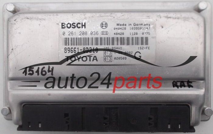 KOMPUTER STEROWNIK SILNIKA TOYOTA YARIS 1.0 89661-0D210 