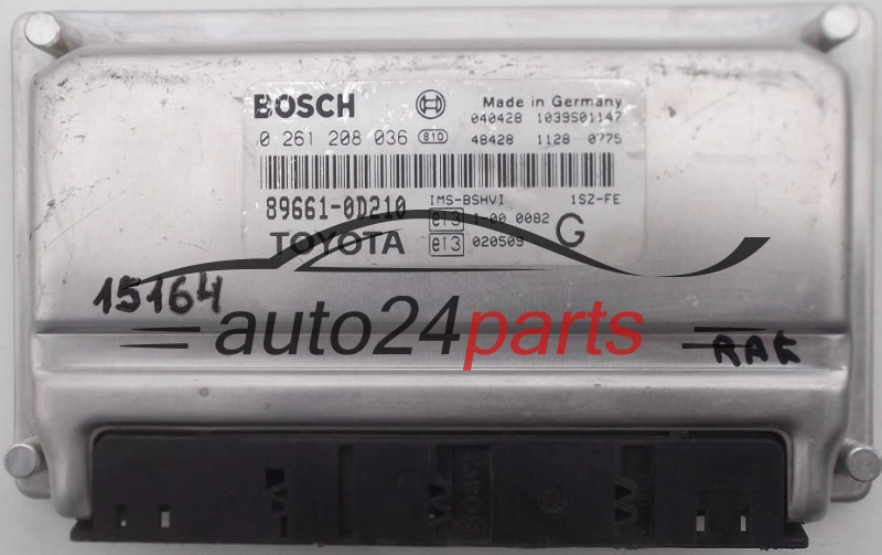 KOMPUTER STEROWNIK SILNIKA TOYOTA YARIS 1.0 89661-0D210 