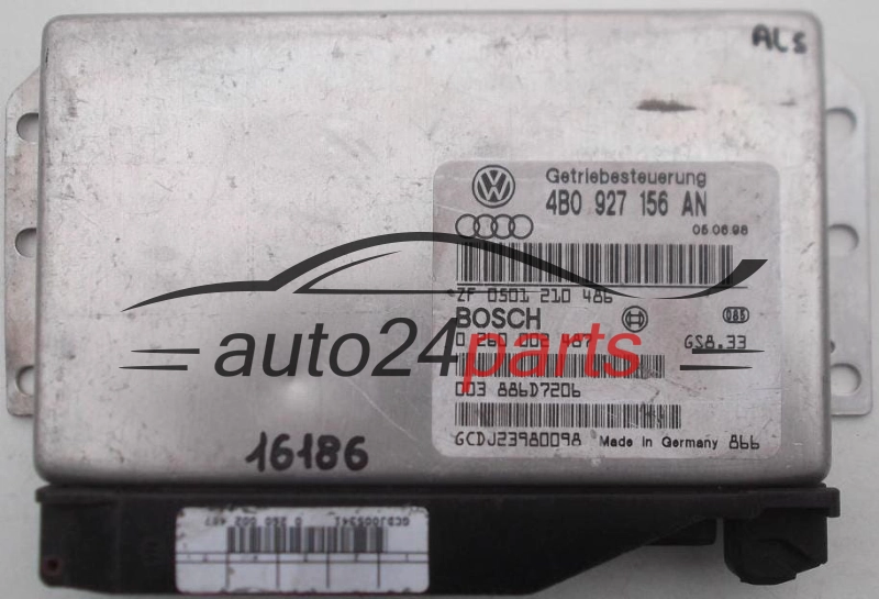 GETRIEBESTEUERGERÄT GETRIBESTEUERUNG AUDI A6 BOSCH 0 260 002 487, 0260002487, 4B0 927 156 AN, 4B0927156AN